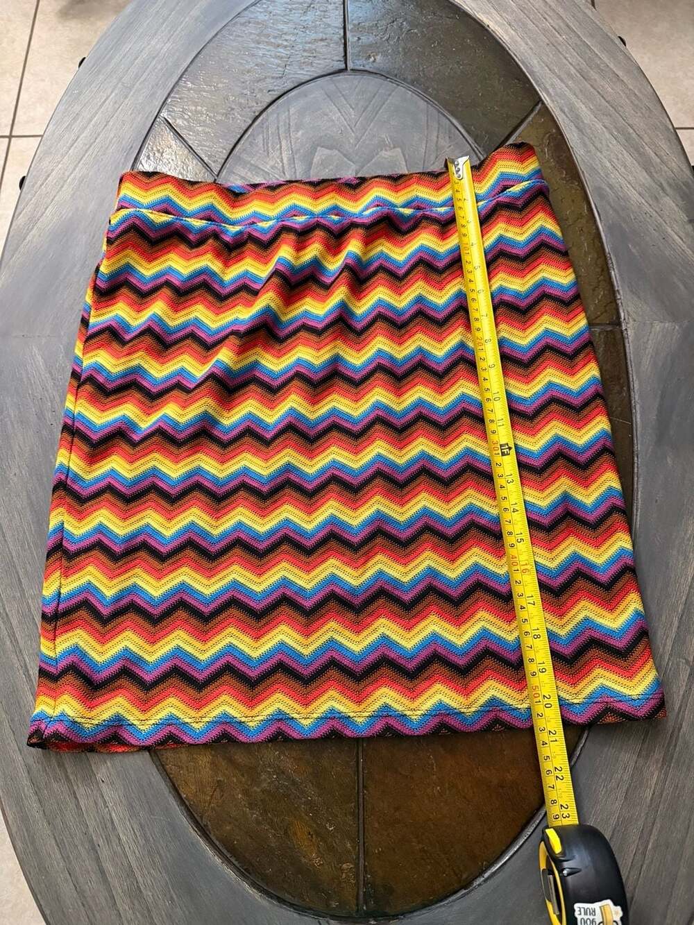 Target Pride Women's Rainbow Chevron Knit Mini Skirt